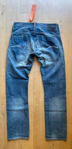 G Star Raw Structor Straight jeans W36 L36 blauw, Ophalen of Verzenden, Blauw, W36 - W38 (confectie 52/54), G Star