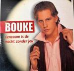 Bouke - Eenzaam is de nacht zonder jou - Single, Maxi-single, Ophalen of Verzenden, Zo goed als nieuw, 1 single