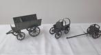 Set van 3 militaire karren / aanhangwagens, Ophalen of Verzenden