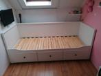 Bed Ikea Hemnes (bedbank), Huis en Inrichting, Slaapkamer | Bedden, Gebruikt, Wit, Tweepersoons, Ophalen of Verzenden