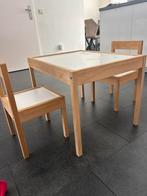 Tafel met stoelen voor peuters/kleuters, Kinderen en Baby's, Kinderkamer | Tafels en Stoelen, Ophalen, Gebruikt, Tafel(s) en Stoel(en)