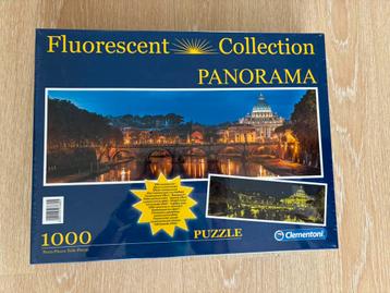 Clementoni puzzel glow in the dark 1000 Rome St Pieter NIEUW beschikbaar voor biedingen