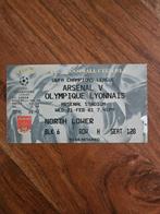 ⚽ Ticket CL Arsenal - Ol.Lyon 2000/2001 ⚽, Ophalen of Verzenden, Zo goed als nieuw, Buitenlandse clubs, Overige typen