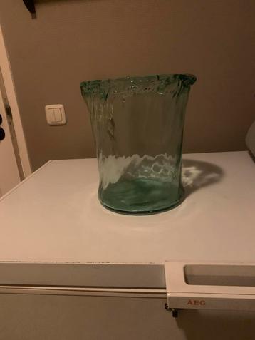 Glazen Vaas - Mooi Design! beschikbaar voor biedingen