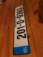 Kentekenplaat ierland, Verzamelen, Overige Verzamelen, Ophalen of Verzenden, Gebruikt