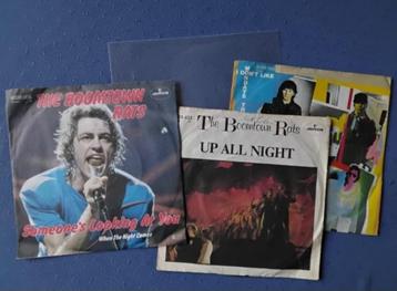 3 stuks vinyl singles The Boomtown Rats beschikbaar voor biedingen