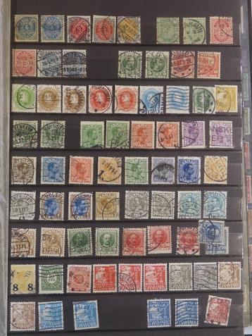 SKANDINAVIË en iets BALTISCHE STATEN, veel zegels (B261) 1/2 beschikbaar voor biedingen