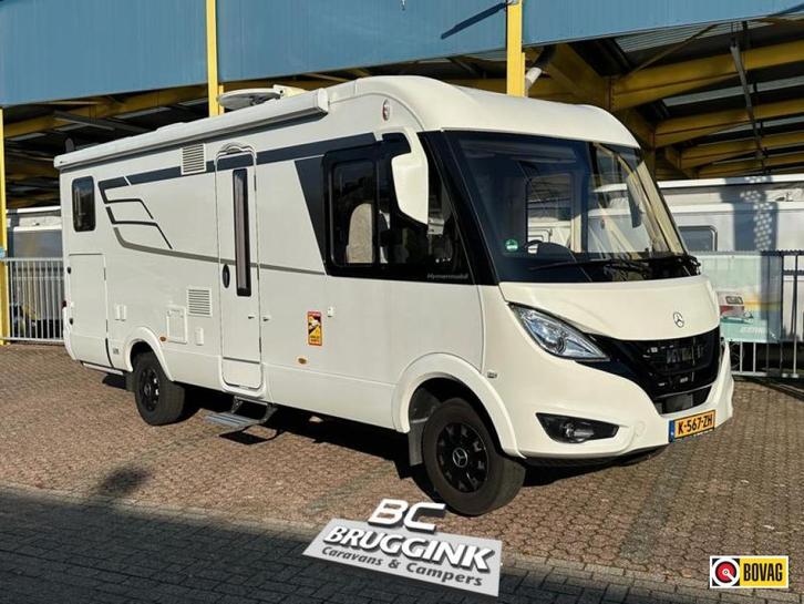 Hymer B-MC I 680, Caravans en Kamperen, Campers, tot en met 4, Integraal, Hymer, Diesel, Automaat, L-zit, Cassettetoilet, Ringverwarming