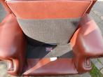Chesterfield XL🇬🇧 ,leer retro mancave klassiek, Huis en Inrichting, Fauteuils, Ophalen, Zo goed als nieuw, Leer, Retro,vintage,mancave,industrieel