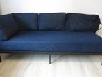 Ikea Råvaror slaapbank/bedbank 90x200 donkerblauw, Blauw, 90 cm, Gebruikt, Eenpersoons