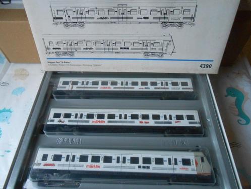 Märklin 4390 reizigerstrein voor buurtverkeer, S Bahn set, Hobby en Vrije tijd, Modeltreinen | H0, Zo goed als nieuw, Treinset