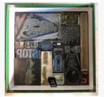 Korting Doos drukkerij letters voorstelling lood hoogdruk, Antiek en Kunst, Curiosa en Brocante, Ophalen of Verzenden