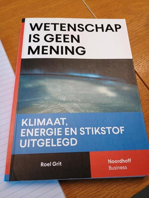 Roel Grit - Wetenschap is geen mening, Boeken, Wetenschap, Zo goed als nieuw, Ophalen of Verzenden