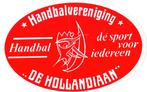 Sticker sport handbal de Hollandiaan Vlaardingen, Verzenden, Zo goed als nieuw, Sport
