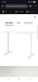 Sta zit bureau, Huis en Inrichting, Bureaus, Ophalen, In hoogte verstelbaar, Zo goed als nieuw, Stabureau