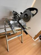 Mannesman afkortzaag met makita bok, Doe-het-zelf en Verbouw, Ophalen of Verzenden, Zo goed als nieuw