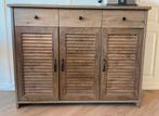 Dressoir, eiken kleur, 128*98*43, Huis en Inrichting, Kasten | Dressoirs, 25 tot 50 cm, Zo goed als nieuw, Ophalen