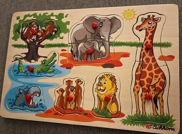 Houten Dierenpuzzel - Eichhorn beschikbaar voor biedingen