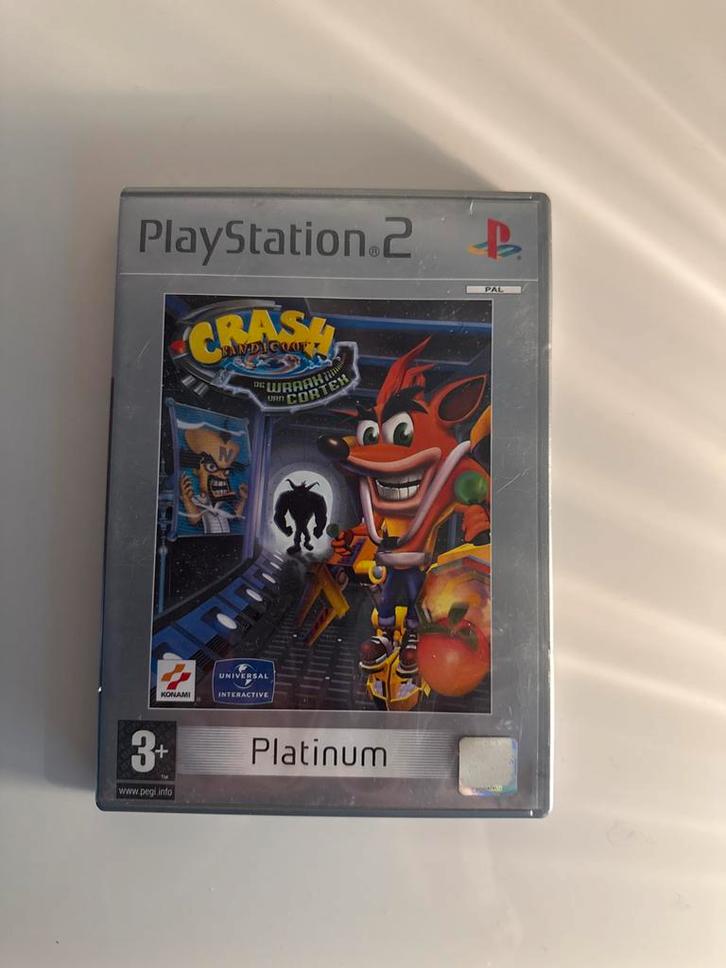 Crash Bandicoot: The Wrath of Cortex - PS2, Spelcomputers en Games, Games | Sony PlayStation 2, Gebruikt, Platform, 1 speler, Vanaf 3 jaar