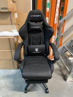 Nieuw-Gamestoel-Zwart, Huis en Inrichting, Stoelen, Ophalen, Zwart, Nieuw, Leer