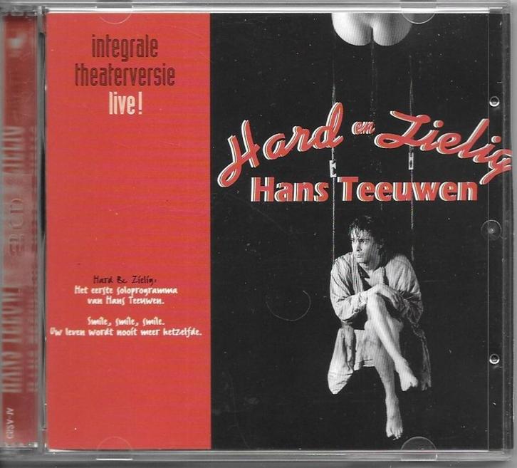 2 CD Hans Teeuwen, Cd's en Dvd's, Cd's | Nederlandstalig, Gebruikt, Levenslied of Smartlap, Verzenden
