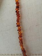 Barnsteen ketting, Ophalen of Verzenden, Bruin, Steen of Mineraal