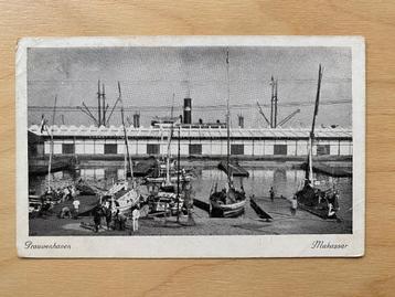 kaart prauwenhaven Makassar , Nederlands Indië beschikbaar voor biedingen