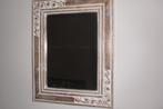 spiegel hout met decor, Ophalen, Minder dan 50 cm, Nieuw, Minder dan 100 cm
