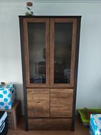 Vitrinekast, Ophalen, 50 tot 100 cm, Zo goed als nieuw, 150 tot 200 cm