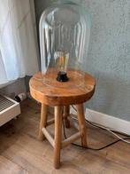 Leuke stolp lamp  (vloerlamp), Huis en Inrichting, Lampen | Tafellampen, Ophalen of Verzenden, Zo goed als nieuw, Minder dan 50 cm