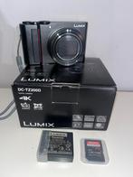 Panasonic Lumix DC-TZ200D zwart, Audio, Tv en Foto, Fotocamera's Digitaal, Nieuw, 8 keer of meer, Ophalen, Overige Merken