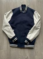 Varsity jacket, college jas, blauw, maat S, Maat 46 (S) of kleiner, Blauw, Ophalen of Verzenden, Zo goed als nieuw