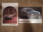 2x autofolder Ford Granada mk1, Verzenden, Zo goed als nieuw, Ford