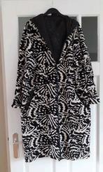 Ophilia lang vest zwart- witte print maat 4, Kleding | Dames, Grote Maten, Zwart, Trui of Vest, Ophalen of Verzenden, Zo goed als nieuw