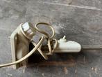 Retro DDR Werkplaatslamp Vintage Industrieel, Huis en Inrichting, Lampen | Tafellampen, Ophalen, Gebruikt, 50 tot 75 cm, Metaal