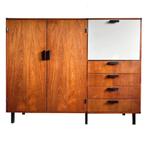 Pastoe Cees Braakman dressoir kast 1960 vintage highboard, Huis en Inrichting, Kasten | Secretaires, Gebruikt, Ophalen of Verzenden