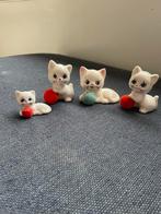 Vintage Poezen Beeldjes, Jaren 70, Ophalen of Verzenden, Gebruikt