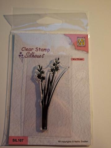 Nellie Snellen Clear Stamp - Silhouet SIL107 beschikbaar voor biedingen