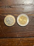 1 & 2 Euro muntstuk Malta 2015, 2 euro, Malta, Ophalen of Verzenden