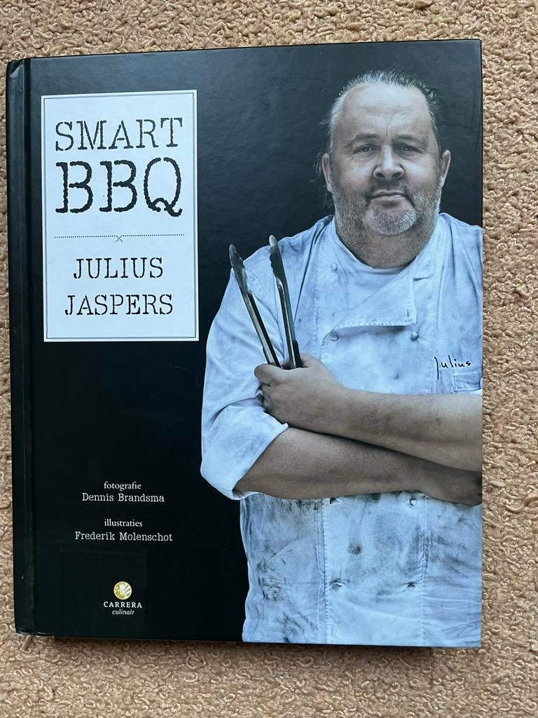 Smart BBQ, Julius Jaspers, Carrera culinair, hardcover, Boeken, Ophalen, Zo goed als nieuw