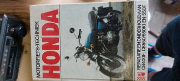 Motorfiets-techniek Honda CB400F, CB550/550K1 en 550F beschikbaar voor biedingen