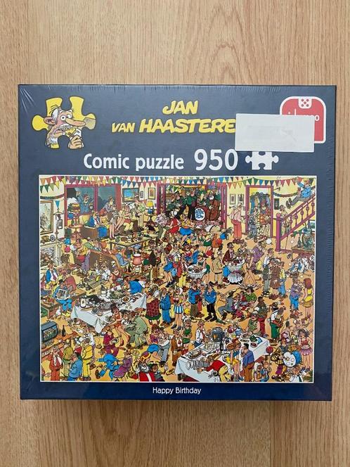 Jan van Haasteren puzzel: Happy Birthday, 950 stukjes, Hobby en Vrije tijd, Denksport en Puzzels, Nieuw, Legpuzzel, 500 t/m 1500 stukjes