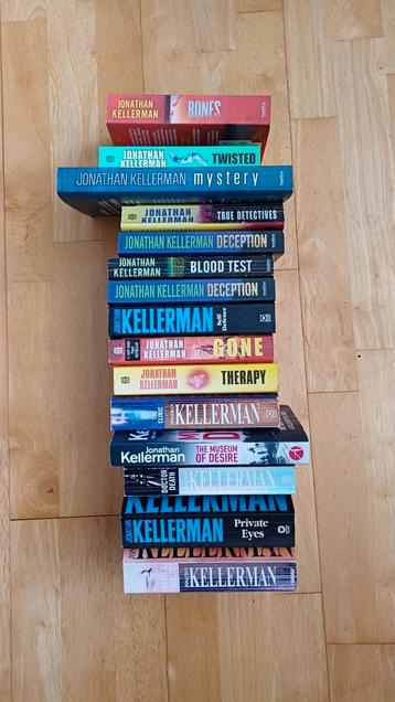 15x Jonathan Kellerman voor een tientje beschikbaar voor biedingen