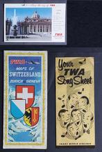2 folders en kaart van TWA, Ophalen of Verzenden, Gebruikt, Boek of Tijdschrift