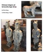 Erg mooie 4-delige set Chinese krijgers, Ophalen