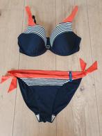 Zwart, wit, oranje Marie Jo bikini M/80B, Zwart, Marie Jo, Ophalen of Verzenden, Zo goed als nieuw