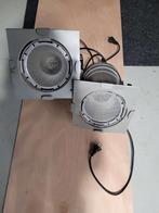 2 studio lampen aluminium industriële lampen, Huis en Inrichting, Ophalen of Verzenden, Minder dan 50 cm