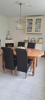 vitrinekast ook tafel en stoelen te koop en andere kasten, Huis en Inrichting, Ophalen, Gebruikt, 50 tot 100 cm, 150 tot 200 cm