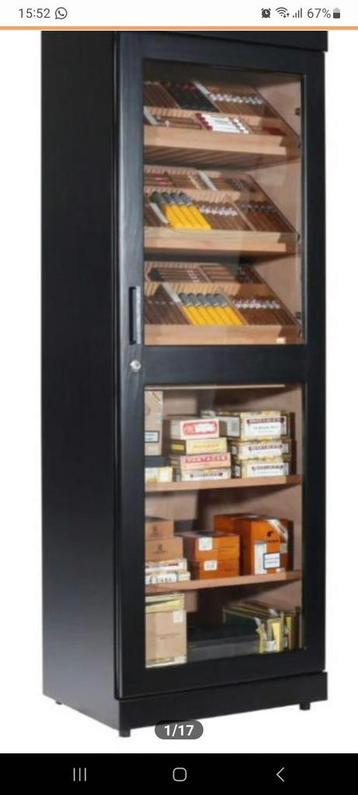 Gezocht Humidor Kabinet Kast en verzamelingen beschikbaar voor biedingen