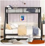 Merax stapelbed voor 3 personen, Huis en Inrichting, Slaapkamer | Stapelbedden en Hoogslapers, Ophalen, 160 tot 180 cm, Tweepersoons